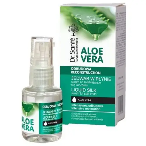 Dr sante Aloe vera liquid silk odbudowujące serum na rozdwajające się końcówki 30ml