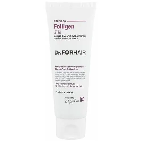 Dr.FORHAIR - FOLLIGEN SILK SHAMPOO, 70ml - wzmacniający szampon do włosów