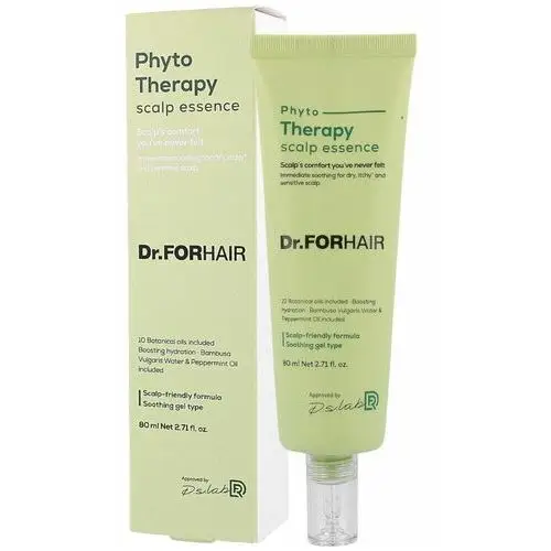 Phyto therapy scalp essence, 80ml - esencja do skóry głowy bez spłukiwania Dr.forhair