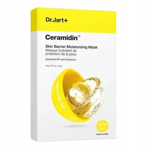 Dr.Jart+ Ceramidin Skin Barrier Moisturizing Maseczki do Twarzy 5 szt