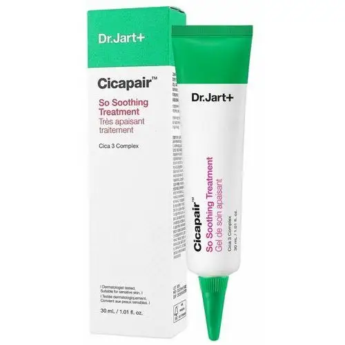 Dr.Jart+ Cicapair So Soothing Treatment 30ml - Intensywnie kojący krem dedykowany skórze wrażliwej i problematycznej