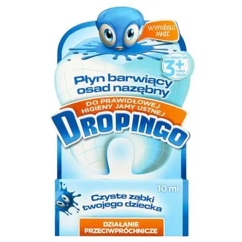 Płyn barwiący osad nazębny 10ml Dropingo