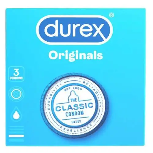 Durex Originals Classic - prezerwatywa (3 sztuki)