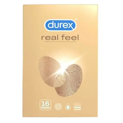 Real feel - prezerwatywa bez lateksu (16 sztuk) Durex