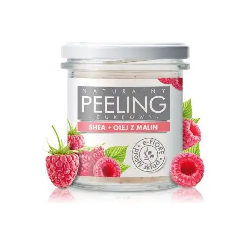 E-FIORE Peeling Cukrowy Malina 300g