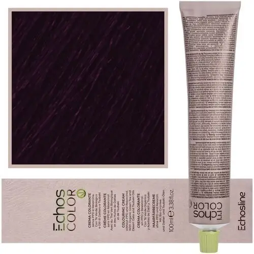 Echosline echos color colouring cream - wegańska farba do włosów, 100ml 5,22