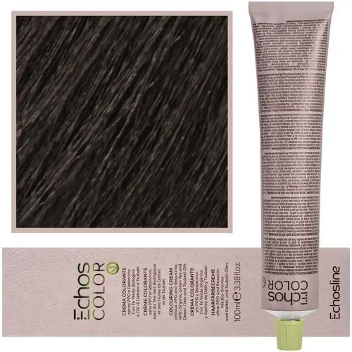 Echosline echos color colouring cream - wegańska farba do włosów, 100ml ice 5,0