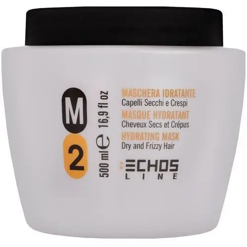 M2 hydrating mask – nawilżająca maska do włosów suchych i puszących się, 500ml Echosline