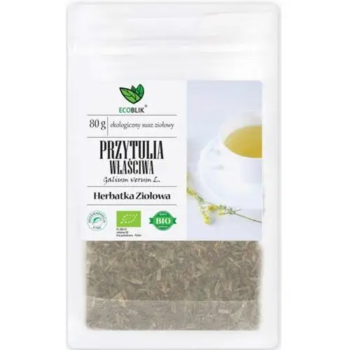 EcoBlik PRZYTULIA WŁAŚCIWA Herbatka ziołowa (Galium Verum L.)