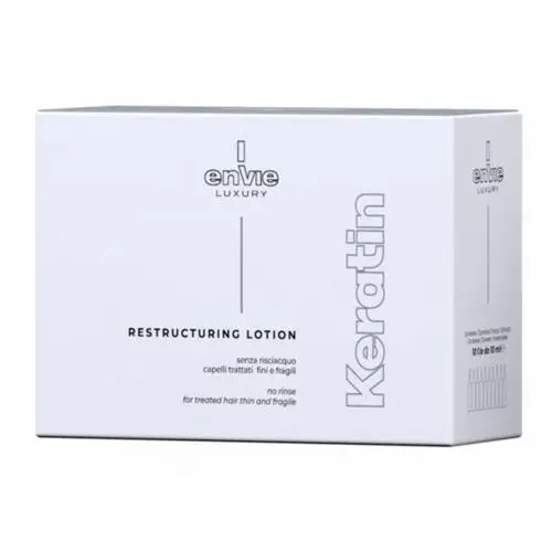 Envie KERATIN RESTRUCTURING LOTION Keratynowe ampułki regenerujące włosy