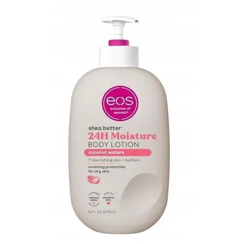 Eos Shea Better Moisture Body Lotion Coconut Waters 473ml Woda Kokosowa