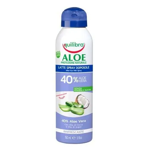 Mleczko po opalaniu aloesowe 150 ml Equilibra Aloe,37