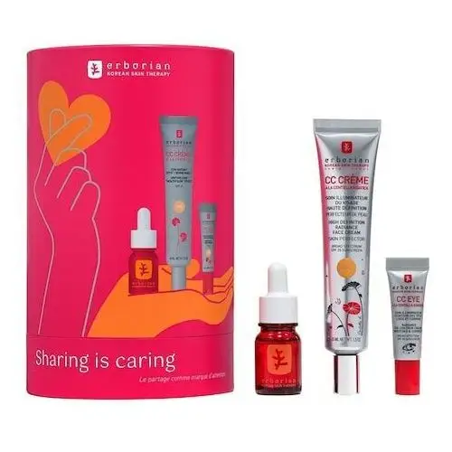 Erborian Kit cc crème x skin therapy - zestaw do pielęgnacji twarzy