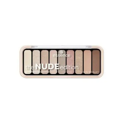 Palety do makijażu oczu eyeshadow palette the nude edition - 10 pretty in nude Essence