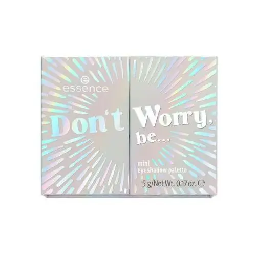 Palety do makijażu oczu Essence Mini Eyeshadow Palette Don't Worry, Be