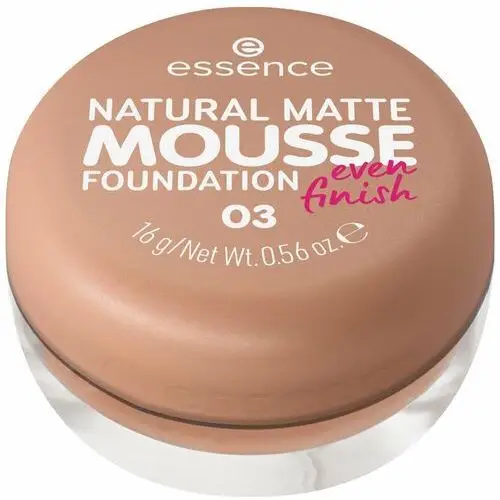 Podkład Natural Matte Mousse Foundation 03 Essence,11