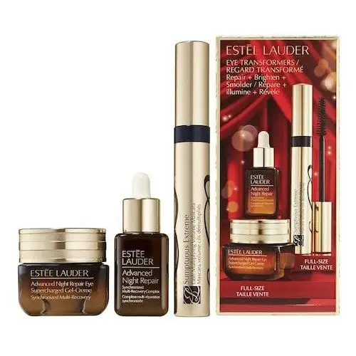 Estée lauder Eye transformers skincare set: repair + brighten + smolder