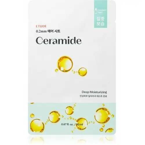 ETUDE 0.2 Therapy Air Mask Ceramide maska nawilżająca w płacie odnawiający barierę ochronną skóry 20 ml