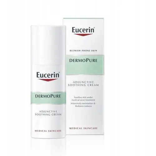 Eucerin DermoPure Krem kojący do twarzy w trakcie kuracji trądzikowych 50ml