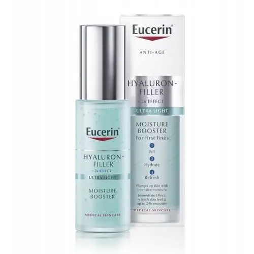 Eucerin Hyaluron-Filler Booster krem nawilżający do twarzy na dzień 30 ml