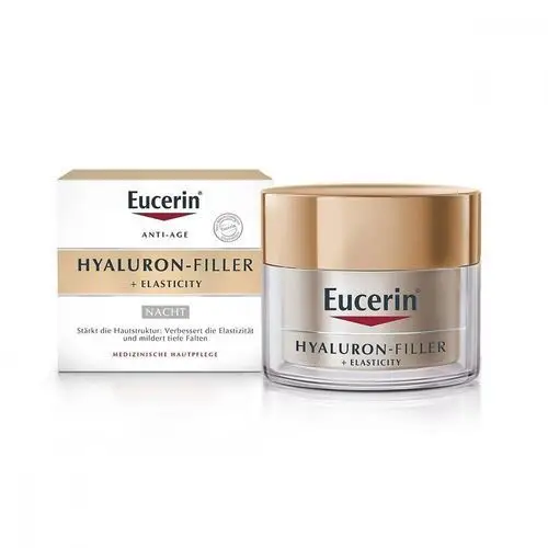 Eucerin hyaluron-filler + elasticity krem na noc 50 ml dla kobiet