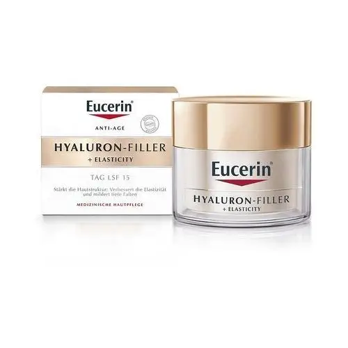 Eucerin Hyaluron-Filler + Elasticity SPF15 krem do twarzy na dzień 50 ml dla kobiet