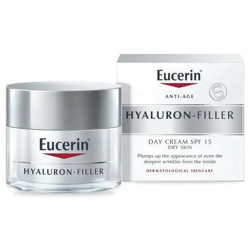 Eucerin Hyaluron-Filler przeciwzmarszczkowy krem na dzień do skóry suchej SPF 15 (Anti-Age Cream) 50 ml