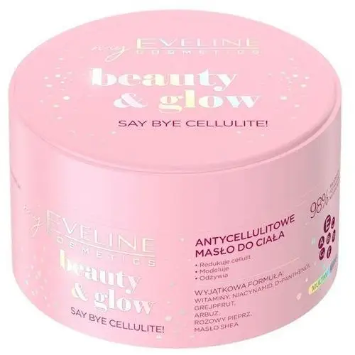 Eveline Cosmetics - Beauty&Glow - Say By Cellulite! - Antycellulitowe masło do ciała - 200 ml
