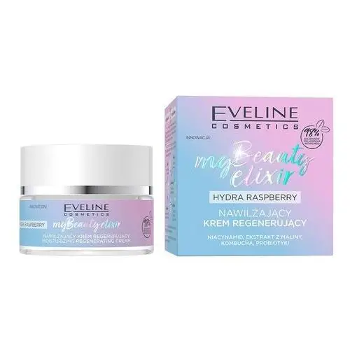 Eveline my beauty elixir hydra raspberry krem regenerujący nawilżający 50ml Eveline cosmetics