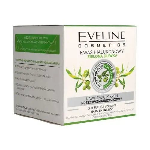 Eveline cosmetics Eveline nawilżający krem przeciwzmarszczkowy na dzień i na noc 50 ml