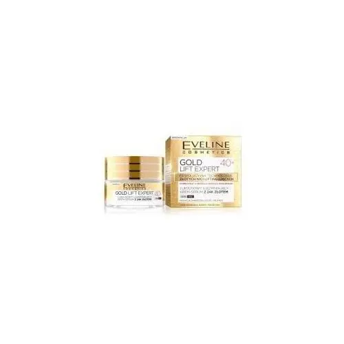 Eveline Cosmetics Gold Lift Expert 40+ luksusowy ujędrniający krem-serum z 24k złotem dzień/noc 50 ml