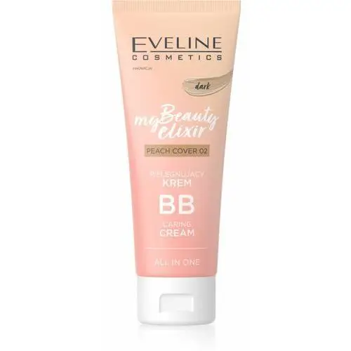 Eveline Cosmetics My Beauty Elixir Peach Cover nawilżający krem BB odcień 02 Dark 30 ml