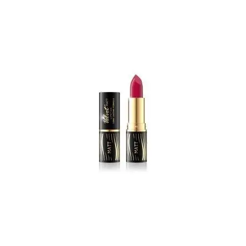 Eveline cosmetics velvet matt lipstick matowa pomadka do ust 503 elegant red 4.1 g