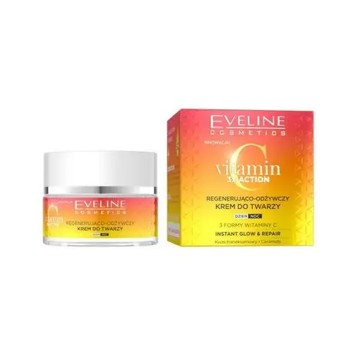 Eveline cosmetics Vitamin c 3x action regenerująco-odżywczy krem do twarzy 50ml