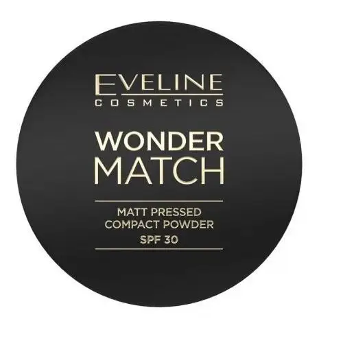 Eveline cosmetics wonder match matowy puder prasowany z filtrem ochronnym spf 30, 01