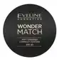 Eveline cosmetics wonder match matowy puder prasowany z filtrem ochronnym spf 30, 01 Sklep