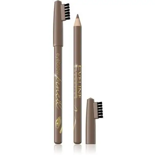 Eveline Eyebrow Pencil. Kredka do brwi, jasny brąz