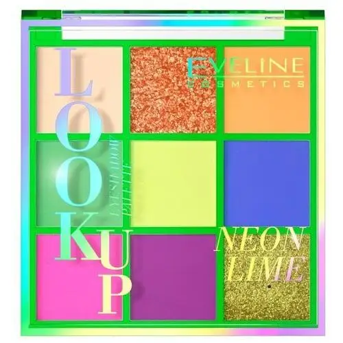 Eveline Look Up Paletka cieni do powiek (9) Neon Lime 1szt,1