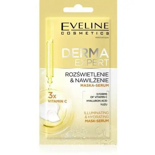 EVELINE Maska 8 ml SKONCE FORMUŁA Vitamin C