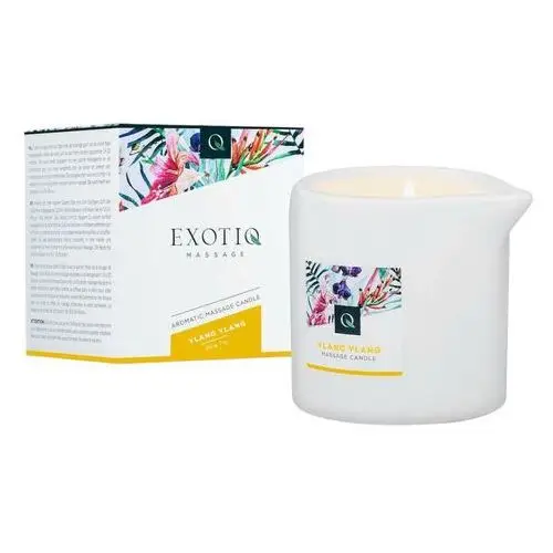 Exotiq - zapachowa świeca do masażu - ylang ylang (200g)