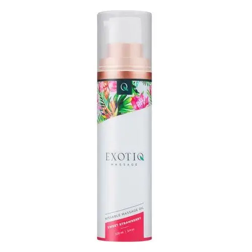 Exotiq - zapachowy olejek do masażu - truskawka (100ml)