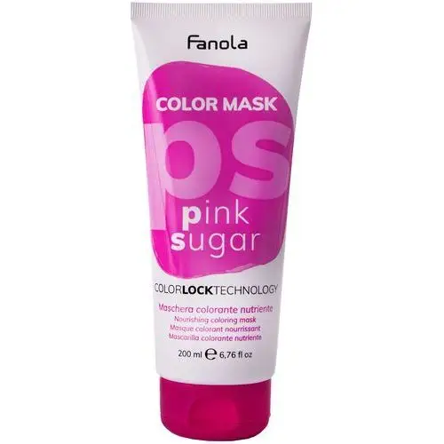 Color mask - maska koloryzująca do włosów, różne kolory 200ml pink sugar Fanola