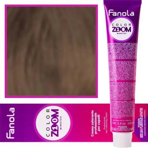 Fanola color zoom krem do farbowania włosów cała paleta 100 ml 6.0 ciemny blond
