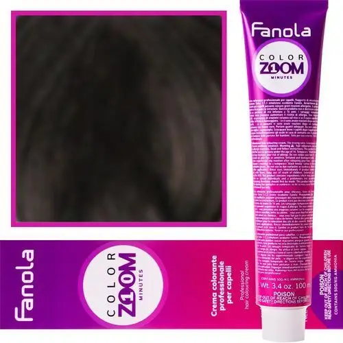 Fanola color zoom krem do farbowania włosów cała paleta 100 ml 6.71 zimny ciemny brązowy blond