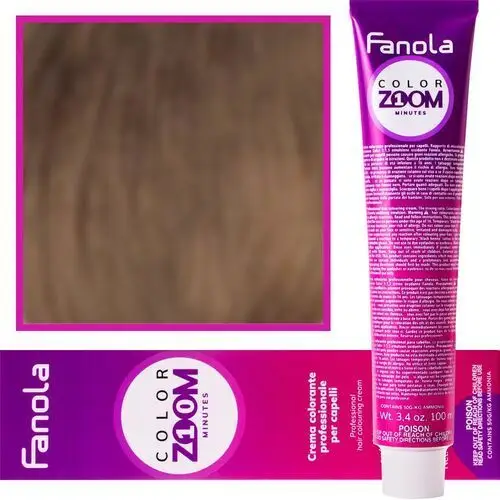 Color zoom krem do farbowania włosów cała paleta 100 ml 7.0 blond Fanola