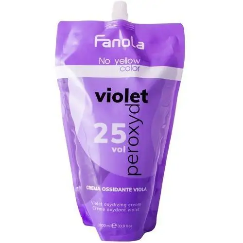 Fanola no yellow violet peroxyd rozjaśniacz 7,5% 1000 ml