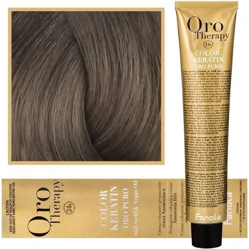 Fanola oro therapy - farba do włosów bez amoniaku, pełna paleta kolorów 7,13