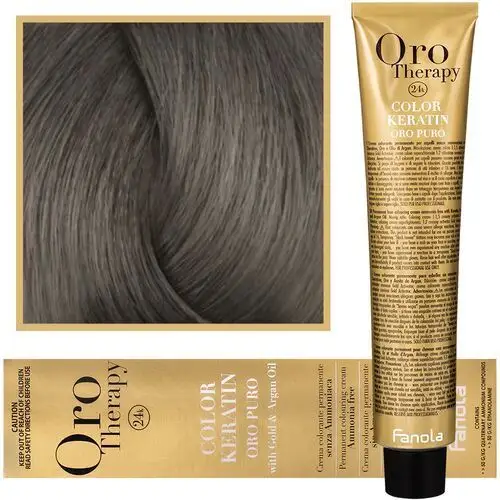 Fanola oro therapy - farba do włosów bez amoniaku, pełna paleta kolorów 8,1
