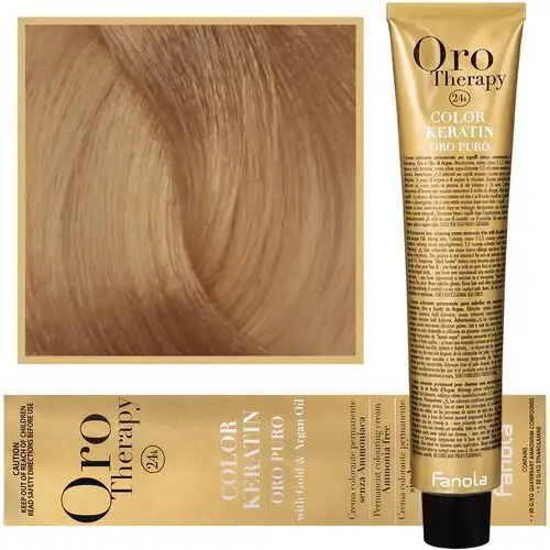 Fanola Oro Therapy - farba do włosów bez amoniaku, pełna paleta kolorów 8,31