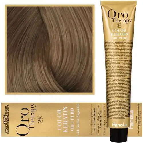 Fanola Oro Therapy - farba do włosów bez amoniaku, pełna paleta kolorów 9,00